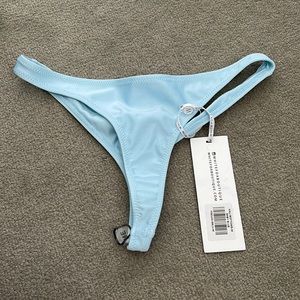 White fox kali baby blue bottoms